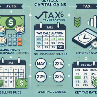 미국 주식 양도소득세 계산 방법