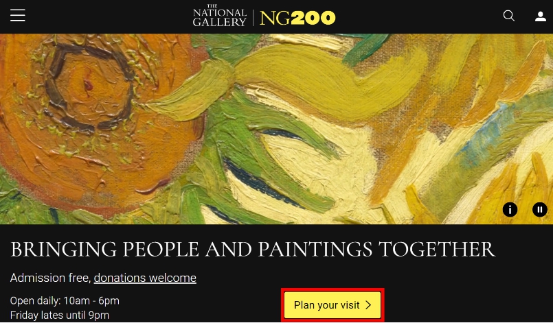 런던 여행 내셔널 갤러리 예약 무료 방법