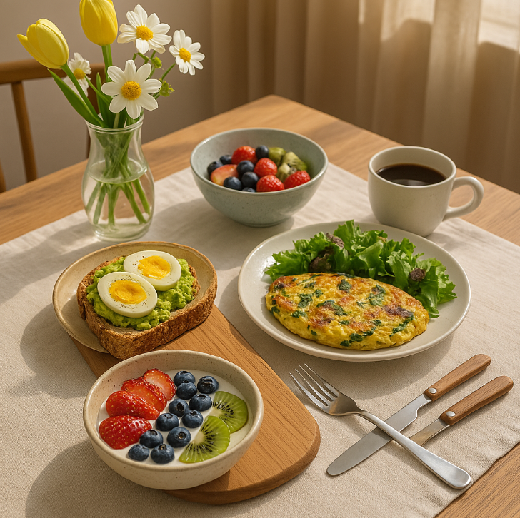 봄철 셀프 브런치