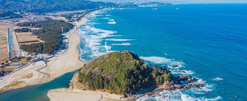 맹방해수욕장-드론사진