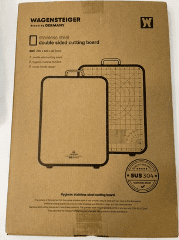 바겐슈타이거 스테인리스 스틸 도마