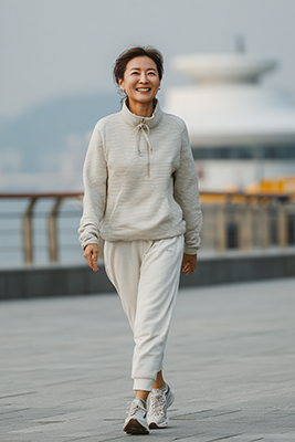 저속노화 걷기 운동 주의사항