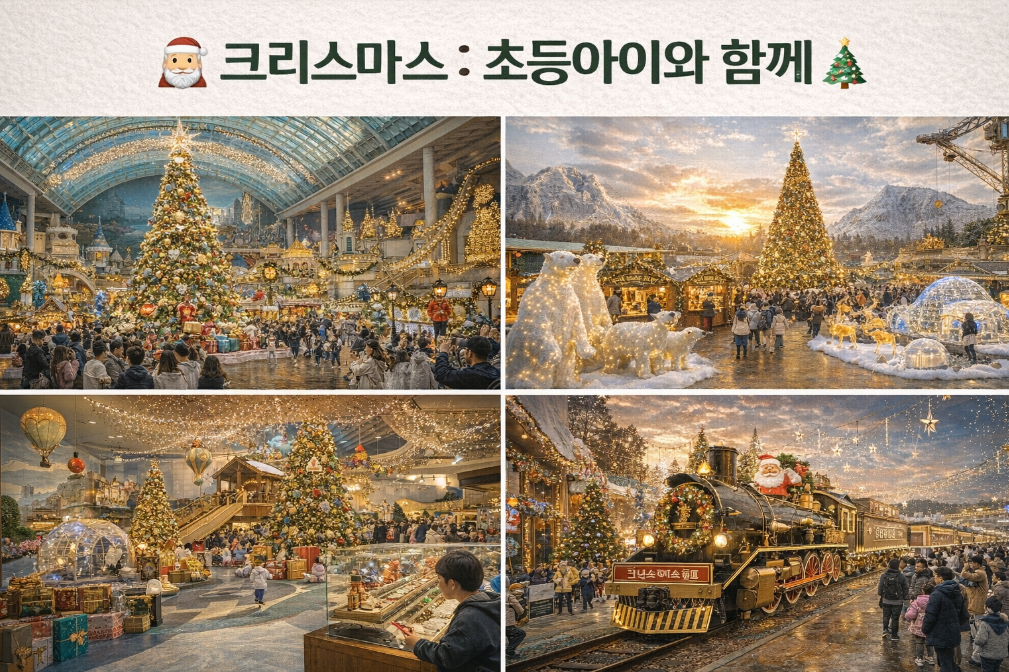 크리스마스에 아이와 꼭 가야 할 서울 명소 7곳