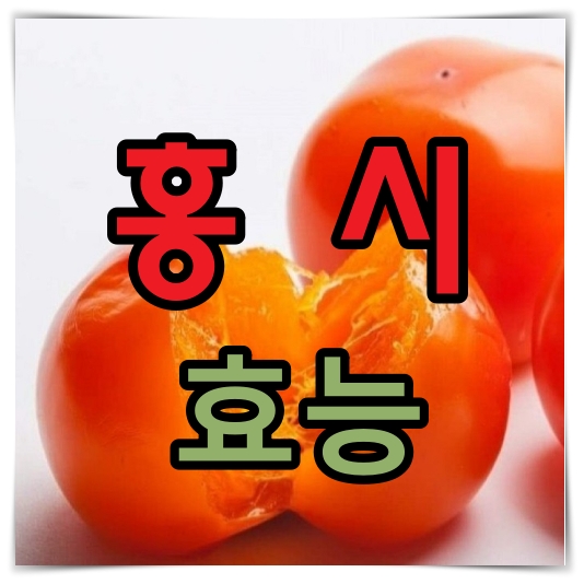 홍시 효능
