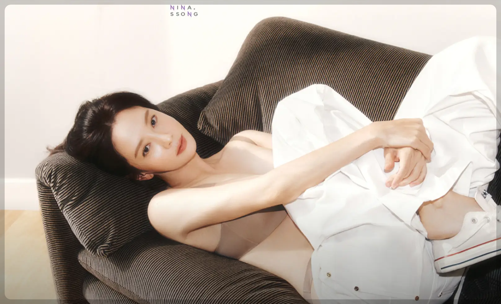 송지효 속옷 브랜드 니나쏭