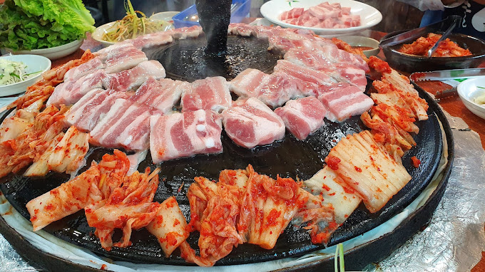 분당 정자동 삼겹살 '산성가마솥'