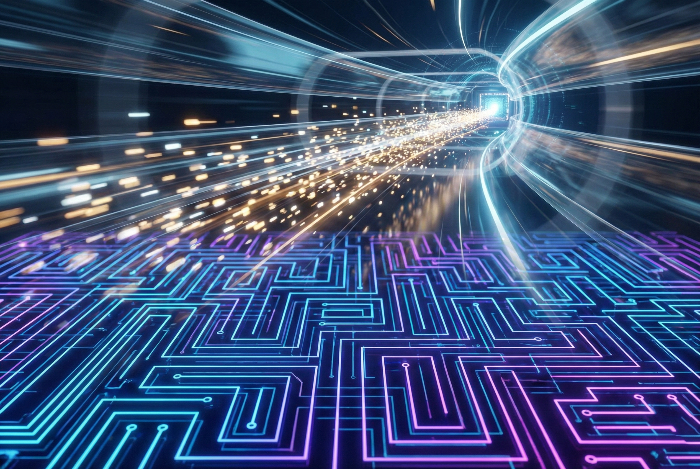 알고리즘 미로를 벗어나 목적지로 직행하는 빛의 입자