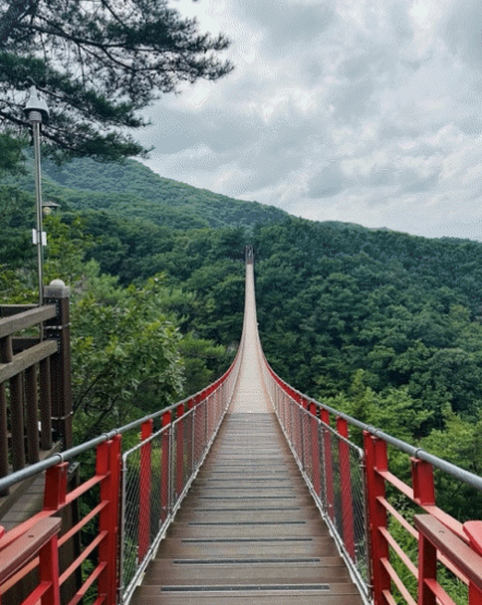 감악산 출렁다리 이미지