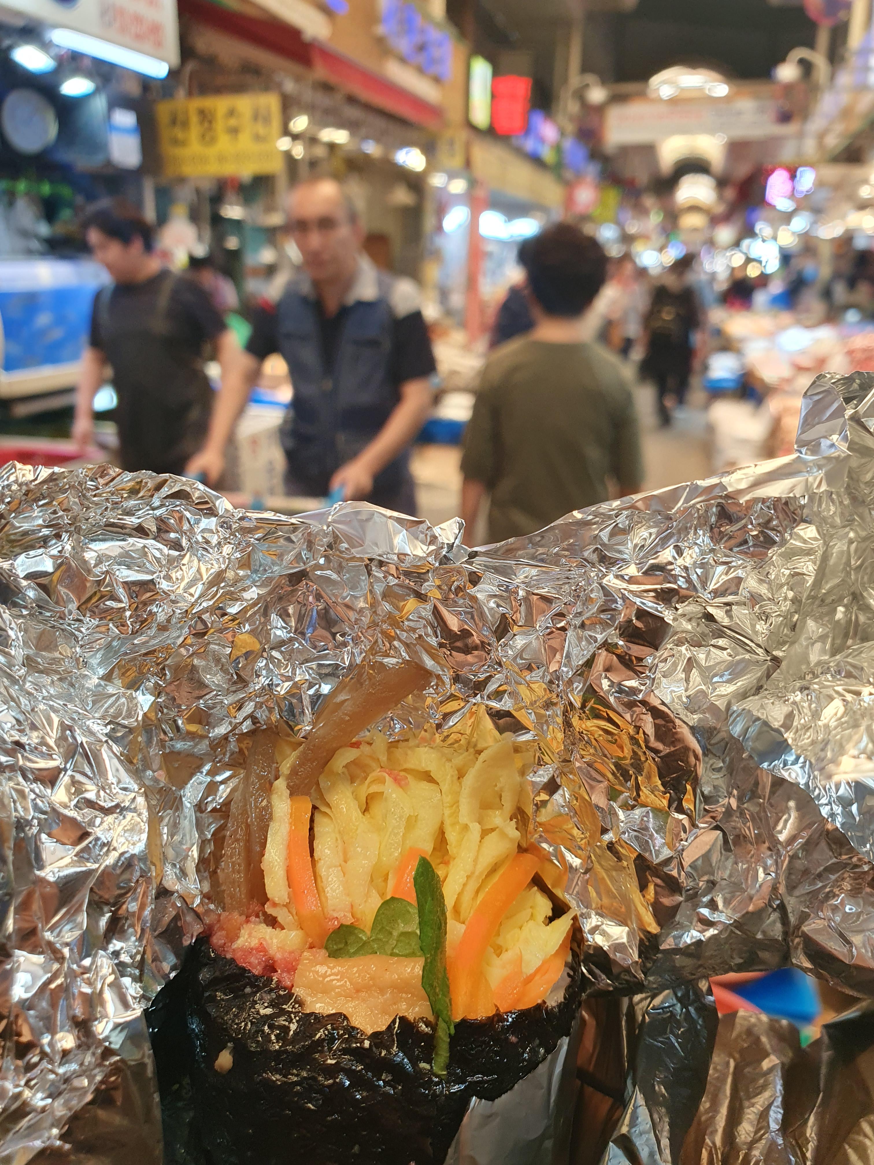 [부전시장] 명란김밥