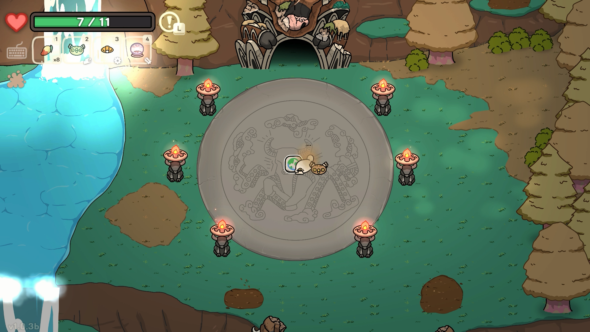 오구와 비밀의숲 공략