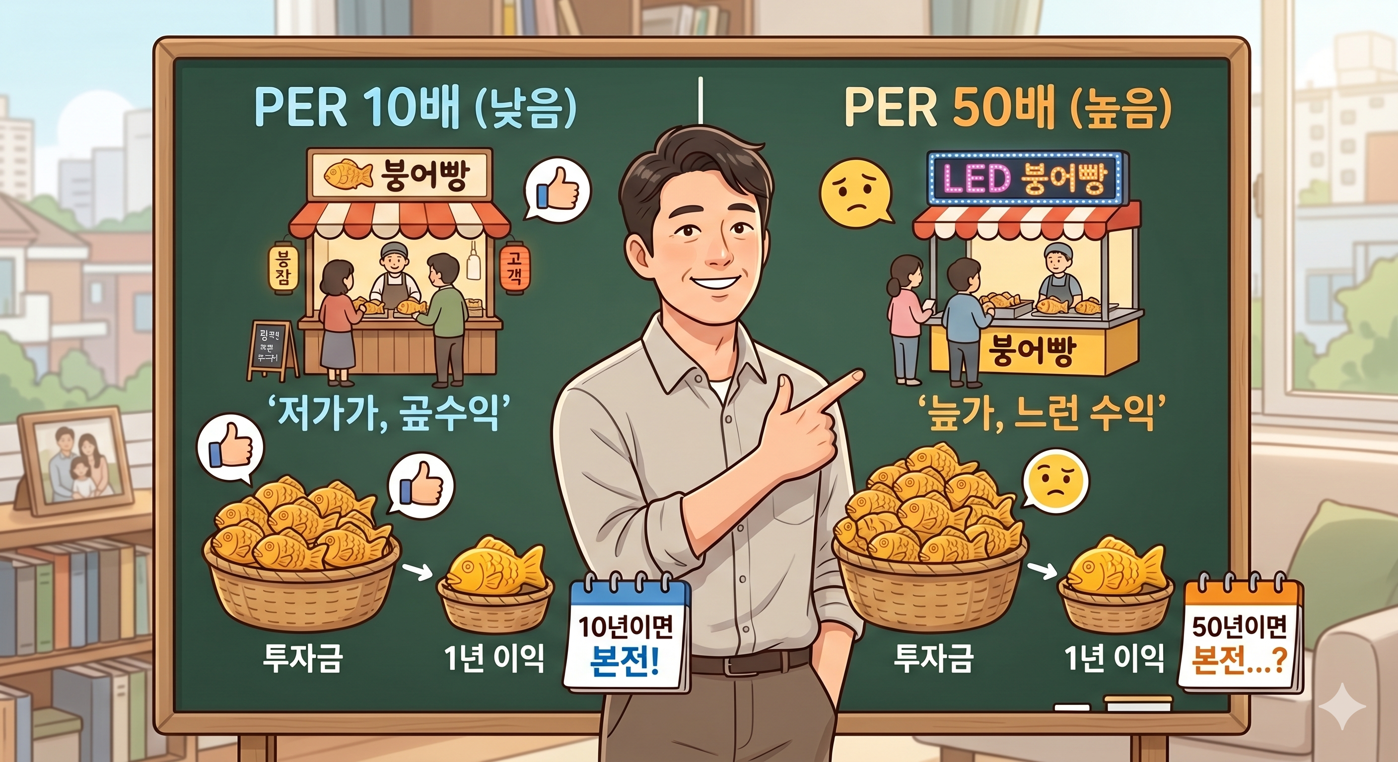 PER: "이 회사를 사면 몇 년 만에 본전 뽑을까?"