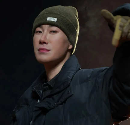 하트형 얼굴 비니 스타일링