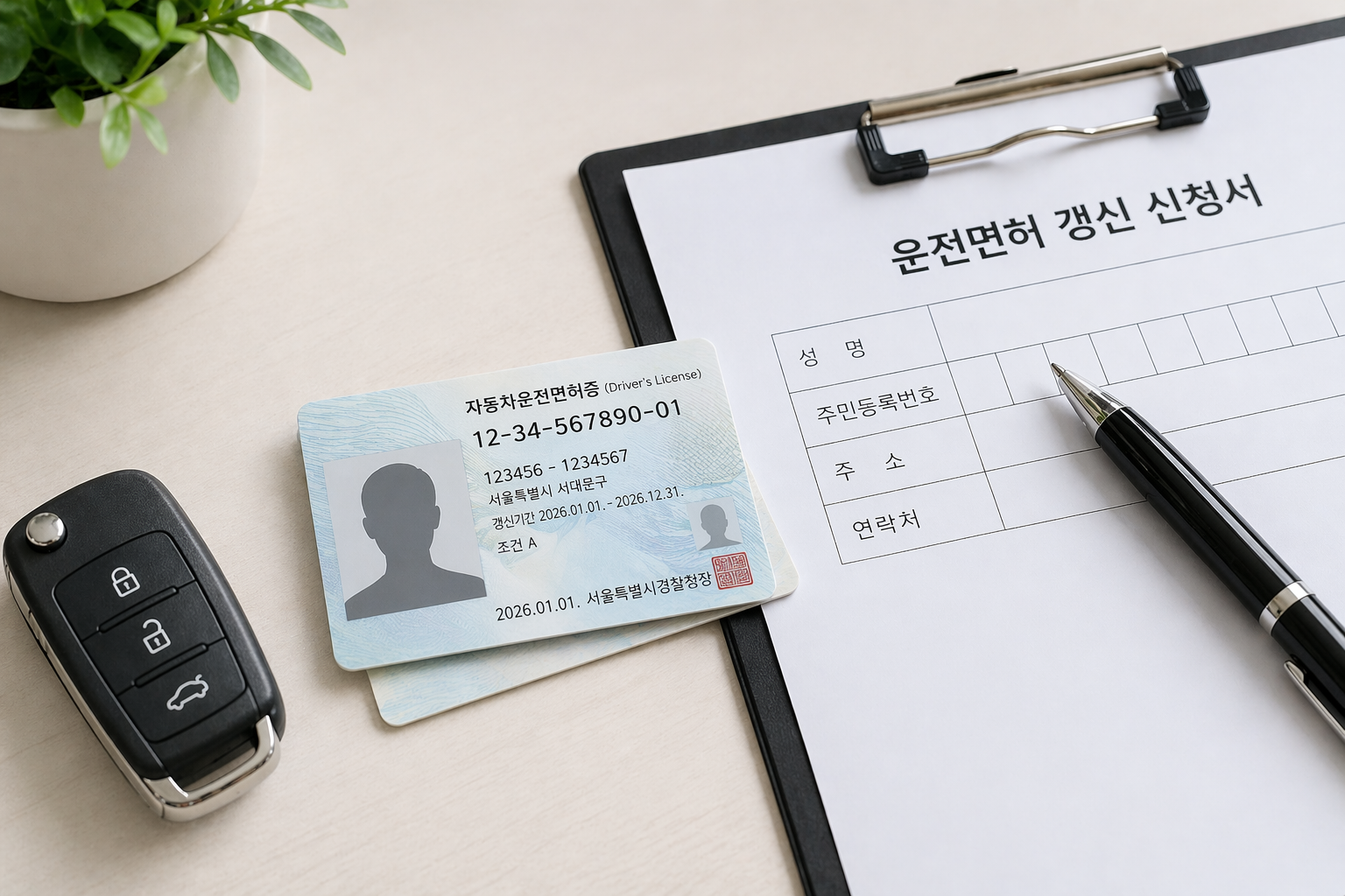 운전면허 갱신 방법 총정리 (갱신 대상과 기간, 온라인 신청 방법, 준비물과 주의사항)