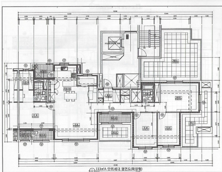 광명센트럴아이파크-113A- 평면도