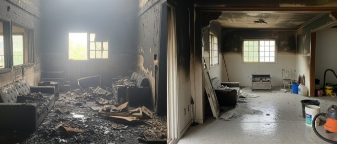 진안 화재 청소 전문