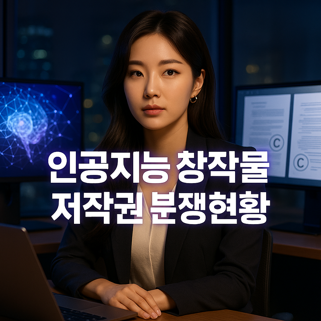 AI창작물 저작권 분쟁, 내 작품은 어디까지 지켜질까?