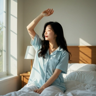 햇볕을 충분히 쬐는것은 불면증에 도움이 됩니다