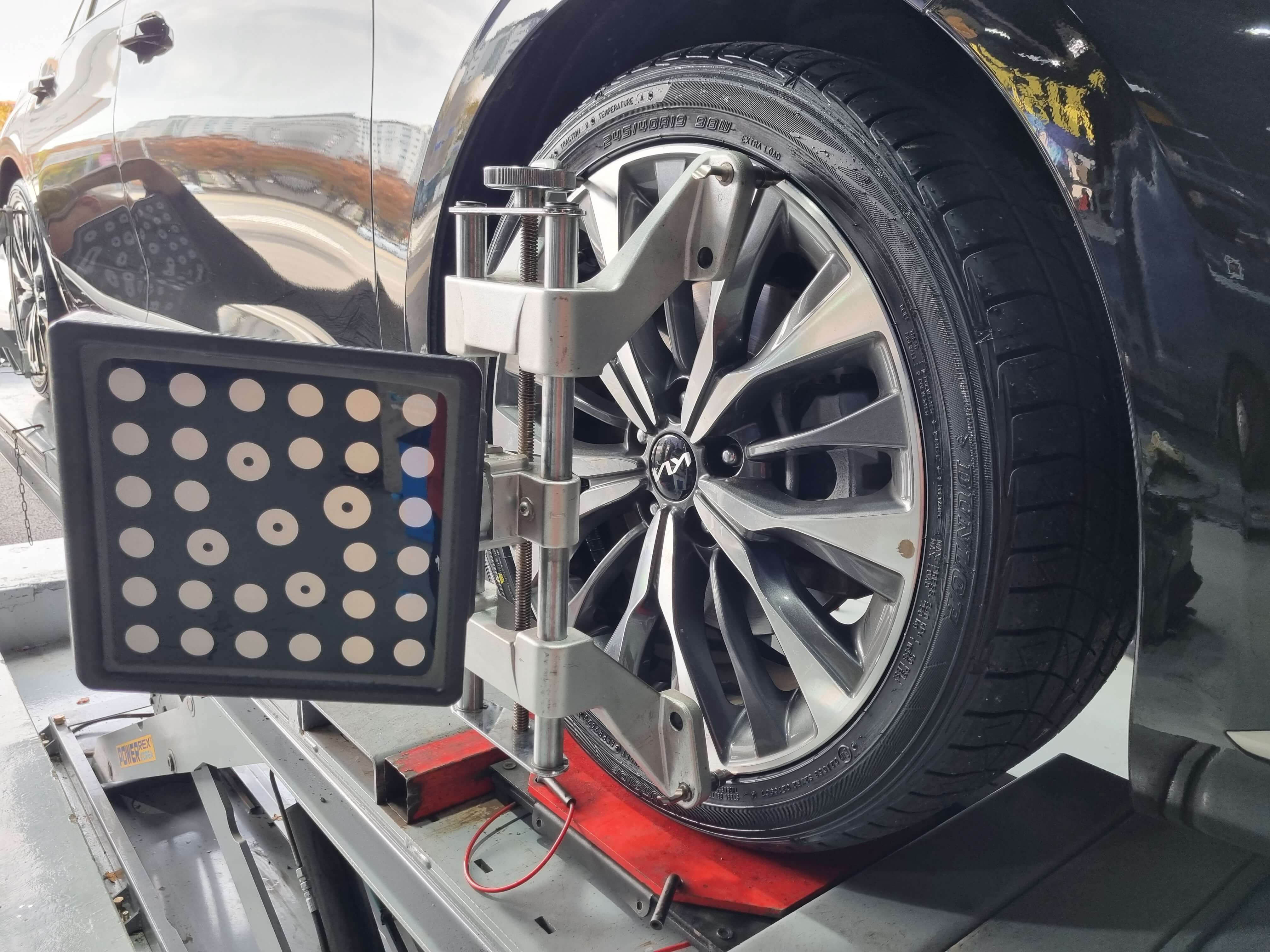 얼라이먼트 확인