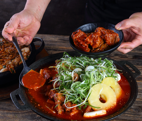 산내돌짜장면 대표 메뉴