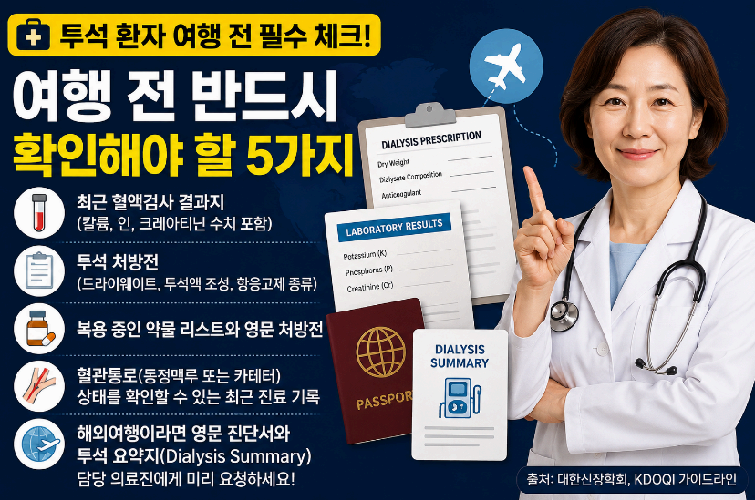 여행 전 반드시 확인해야 할 5가지 이미지사진