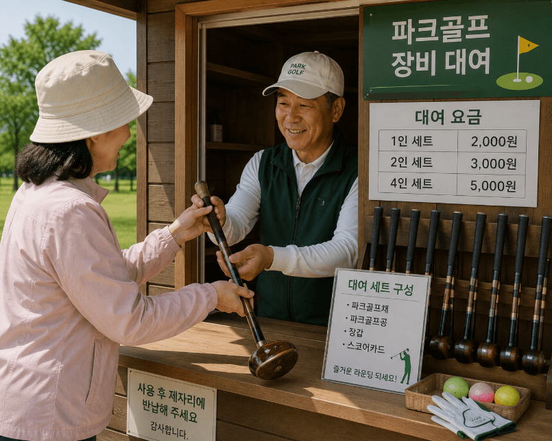 충북 충청북도 도립파크골프장(내수읍) 예약 방법과 이용요금 총정리