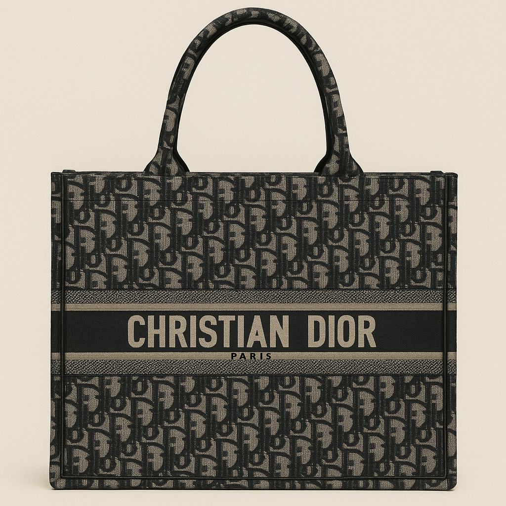 Dior Book Tote Small 블랙 이미지/