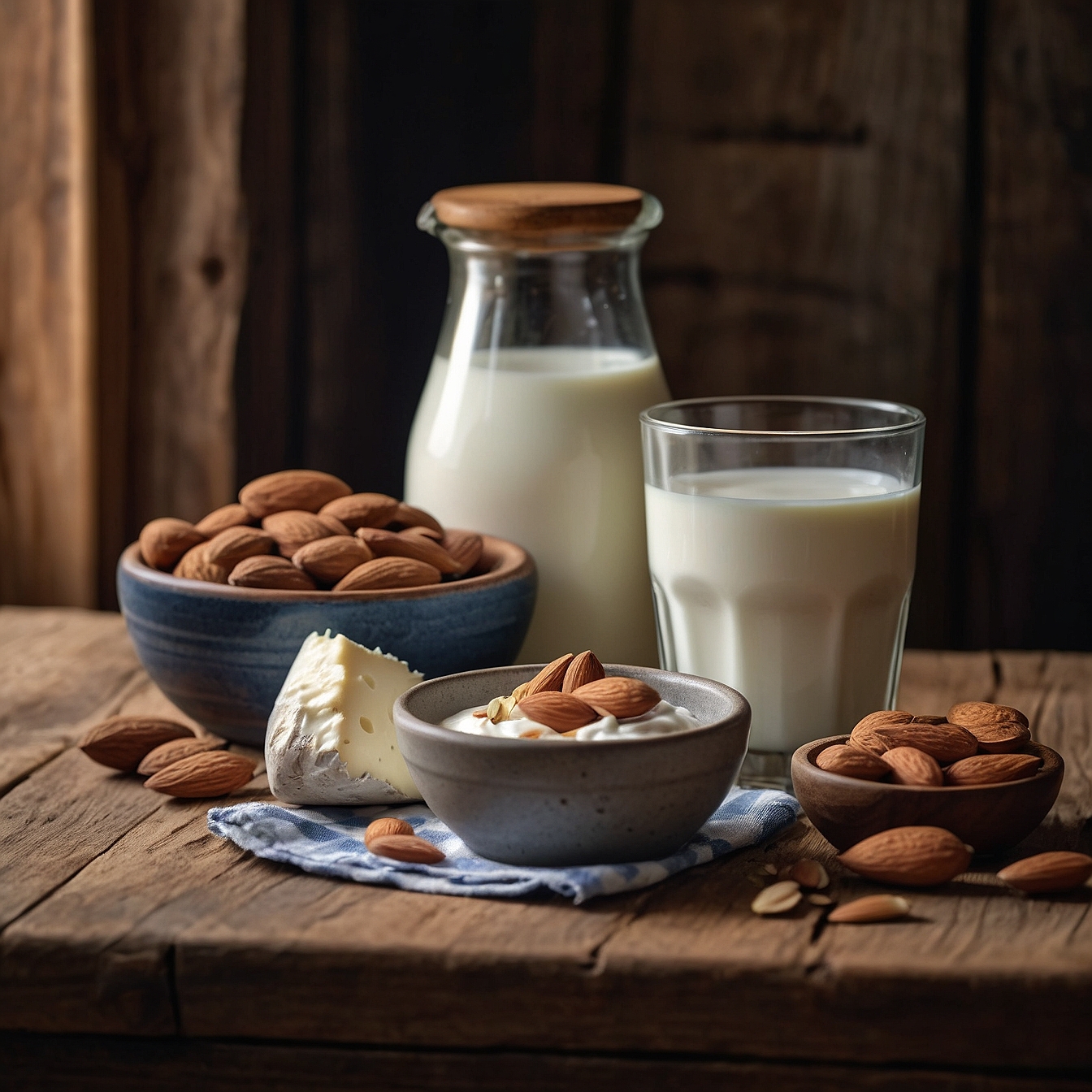 아몬드와-유제품과의-조합