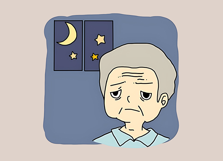 수면-장애가-있는-노인
