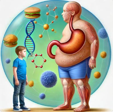 소아 비만 관련 사진