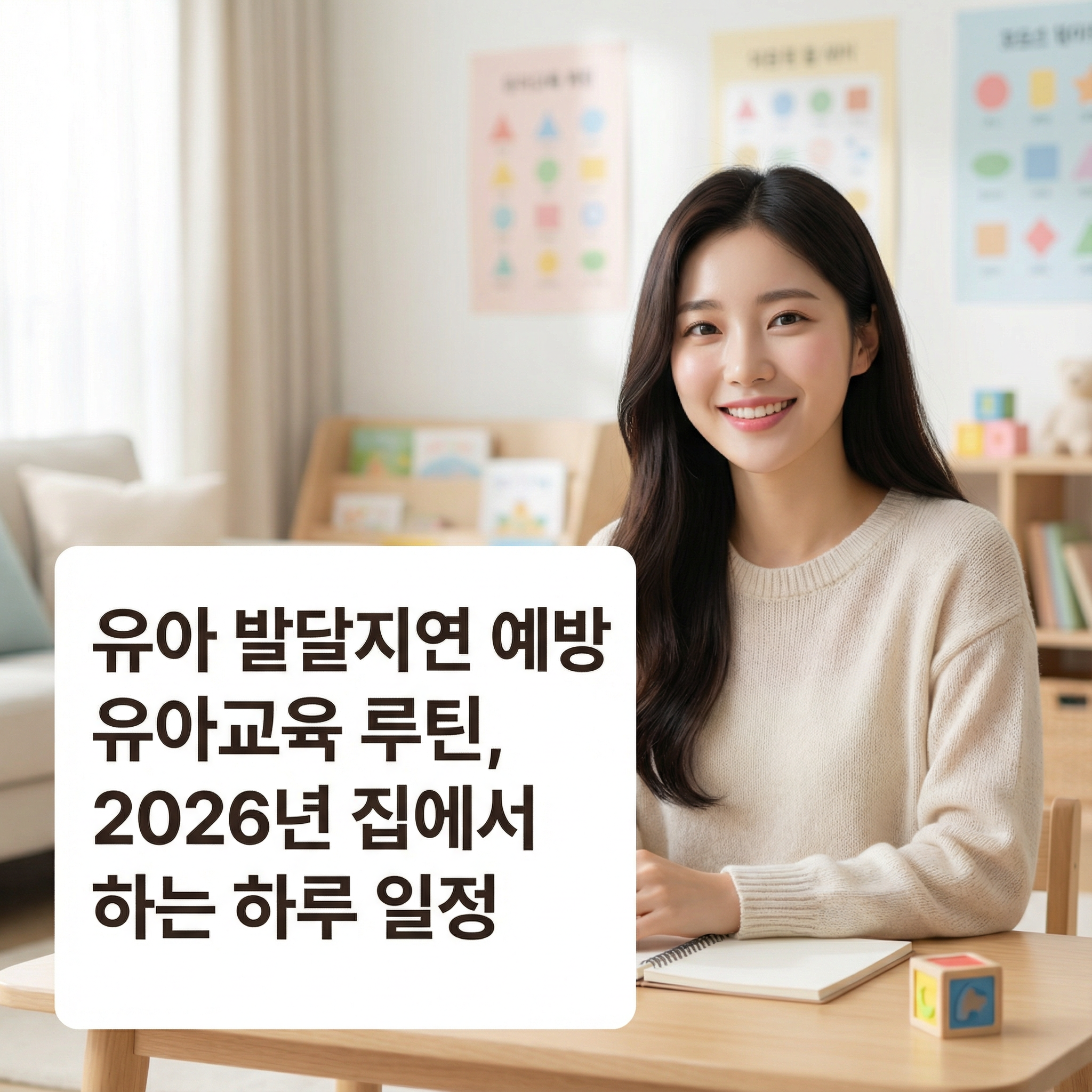 유아 발달지연 예방 유아교육 루틴 | 2026년 집에서 하는 하루 일정