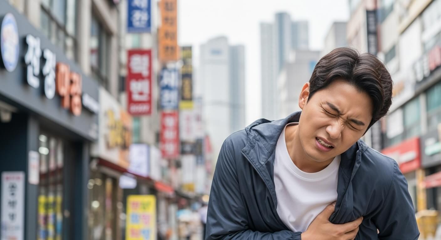 오른쪽 옆구리 통증 의심되는병