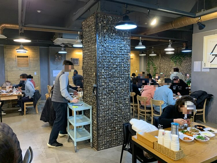 안쪽 자리