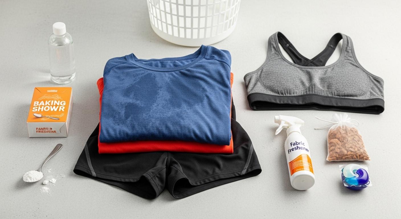 운동복 땀냄새 제거법