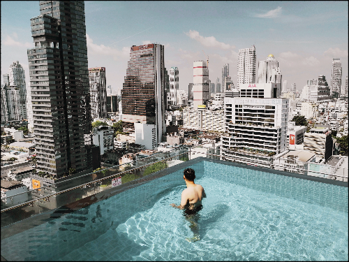 방콕 호텔 수영장
