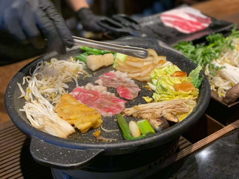 광주 궁동 스키야키집 '우향다실'