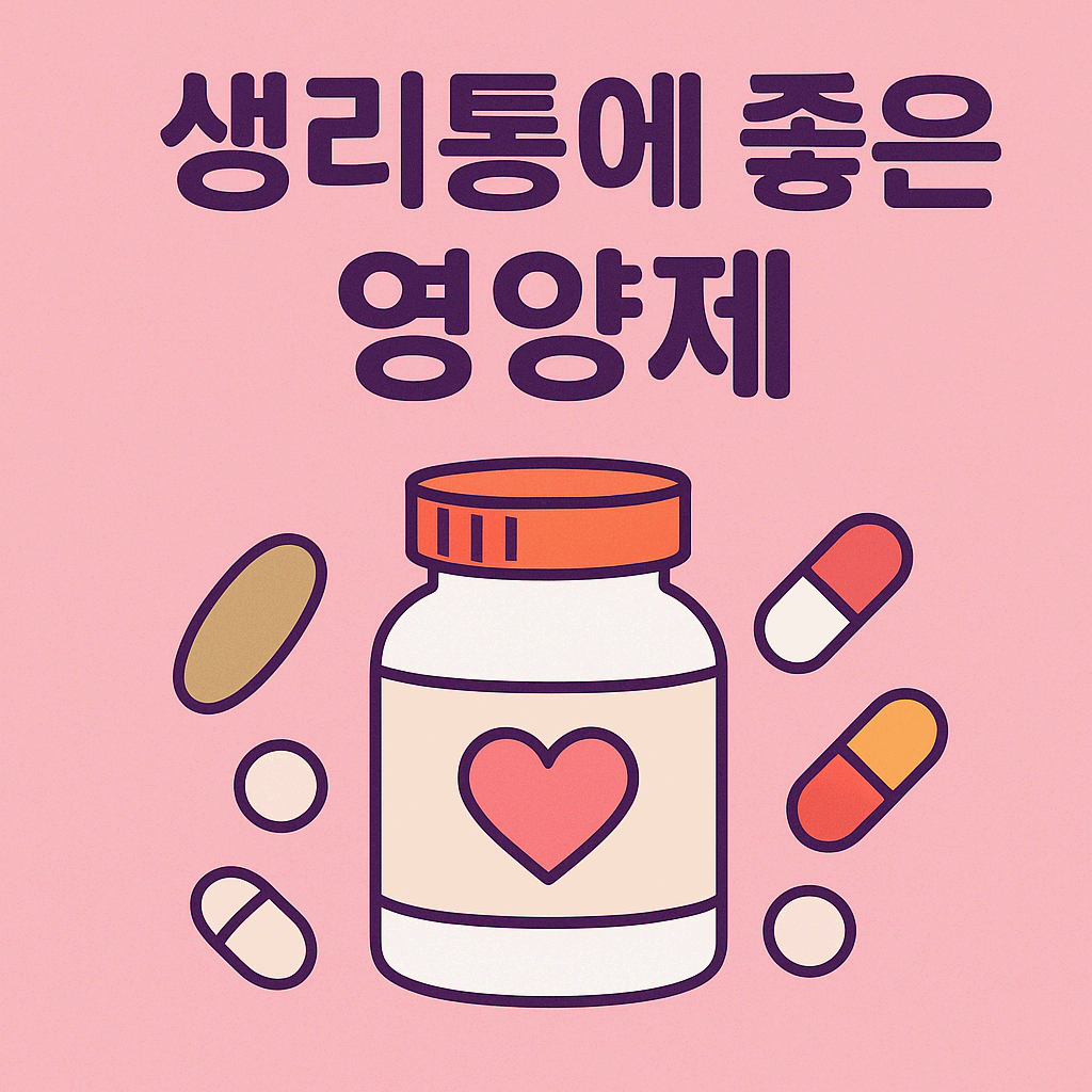 생리통에 좋은 영양제