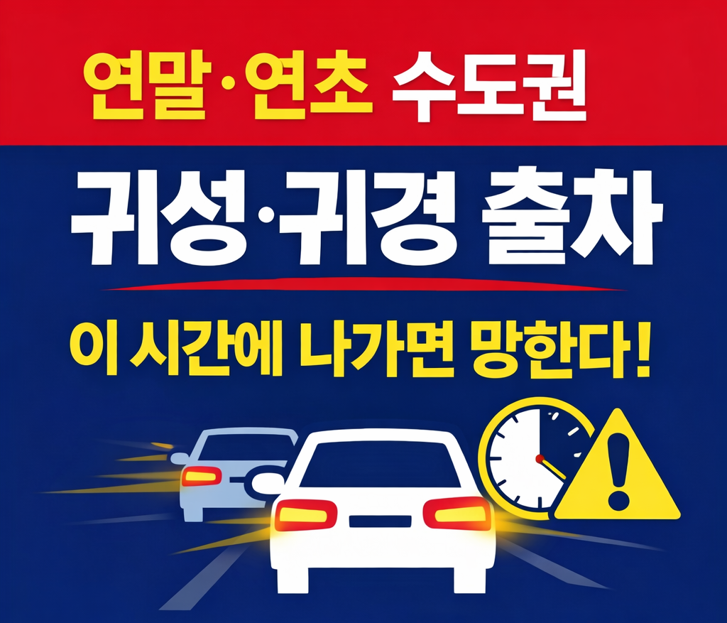 연말·연초 수도권 귀성·귀경 출차 전략|이 시간에 나가면 2배 느립니다
연말귀성,연초귀경,수도권출차,연말고속도로,귀성교통,귀경정체,연말운전팁