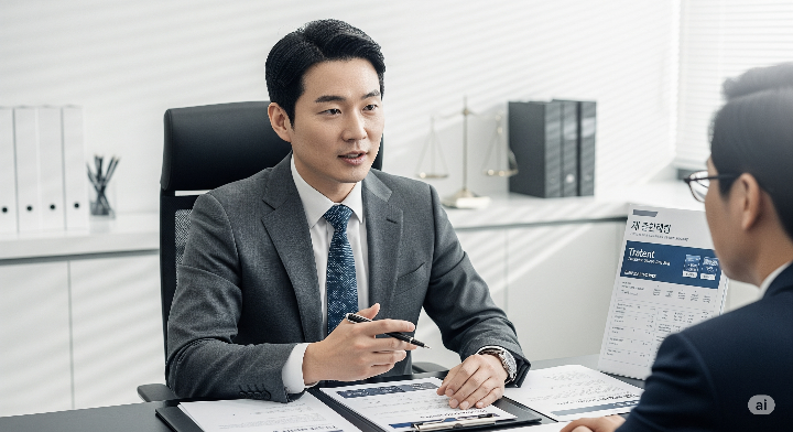 지식재산 컨설팅을 진행하는 변리사