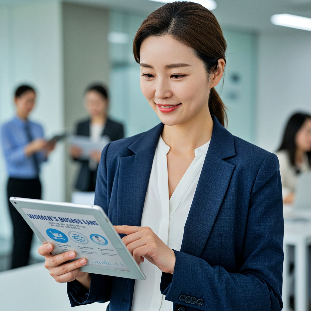 여성 창업 대출 관련 사진