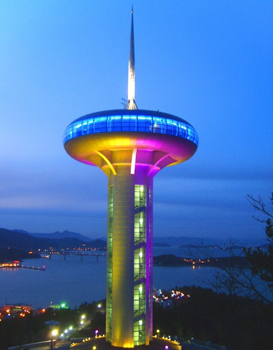완도타워 야경
