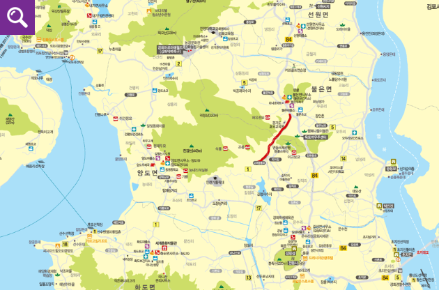 자전거코스(길정 ~ 두운)