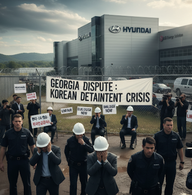 조지아주 현대차-LG엔솔 한국인 구금사태: 현황, 이유, 대응 및 향후 전망