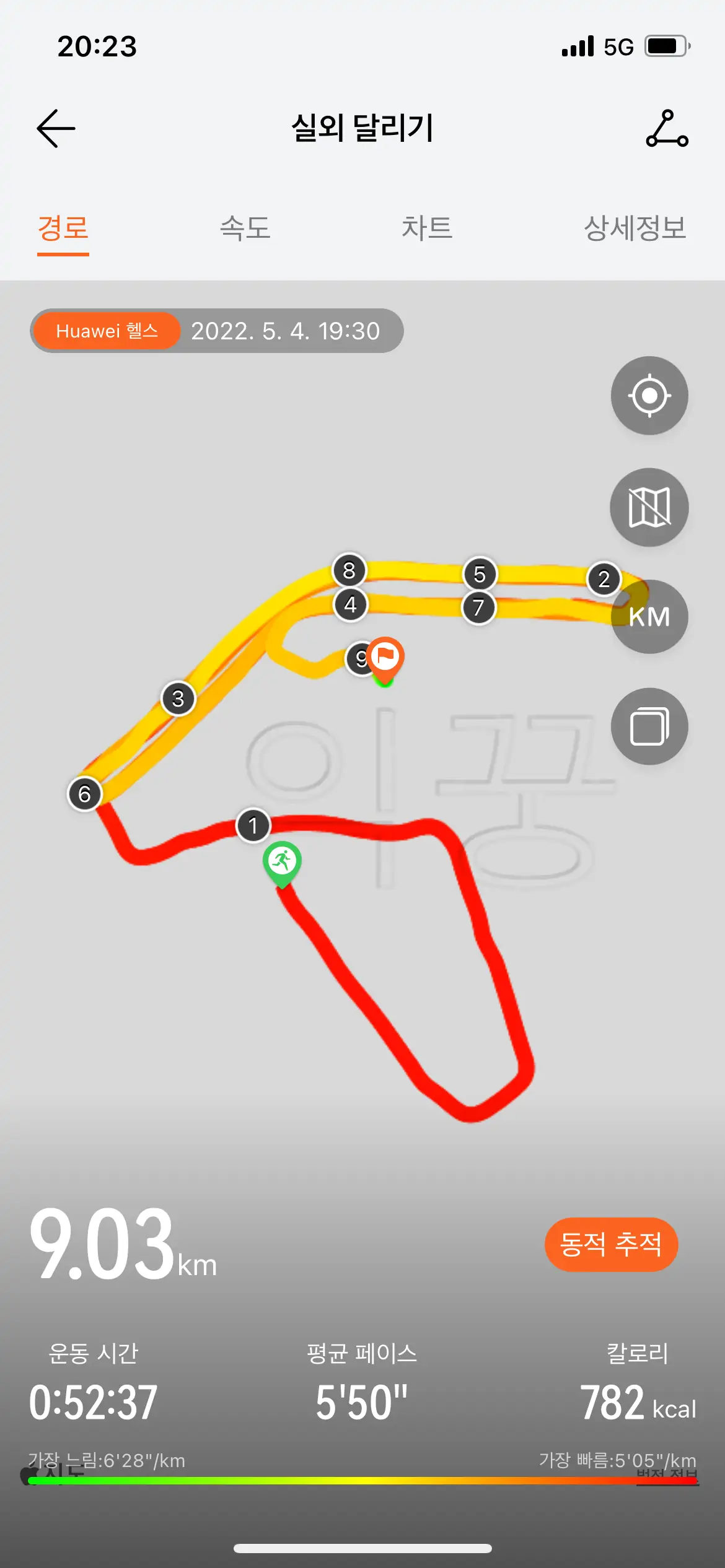 스테픈 채굴량과 화웨이 스마트워치 앱