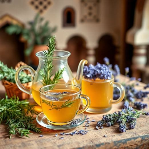 튀니지 – 로즈마리차, 라벤더차와 전통 요법