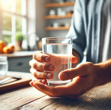 공복 물 섭취 관련 사진