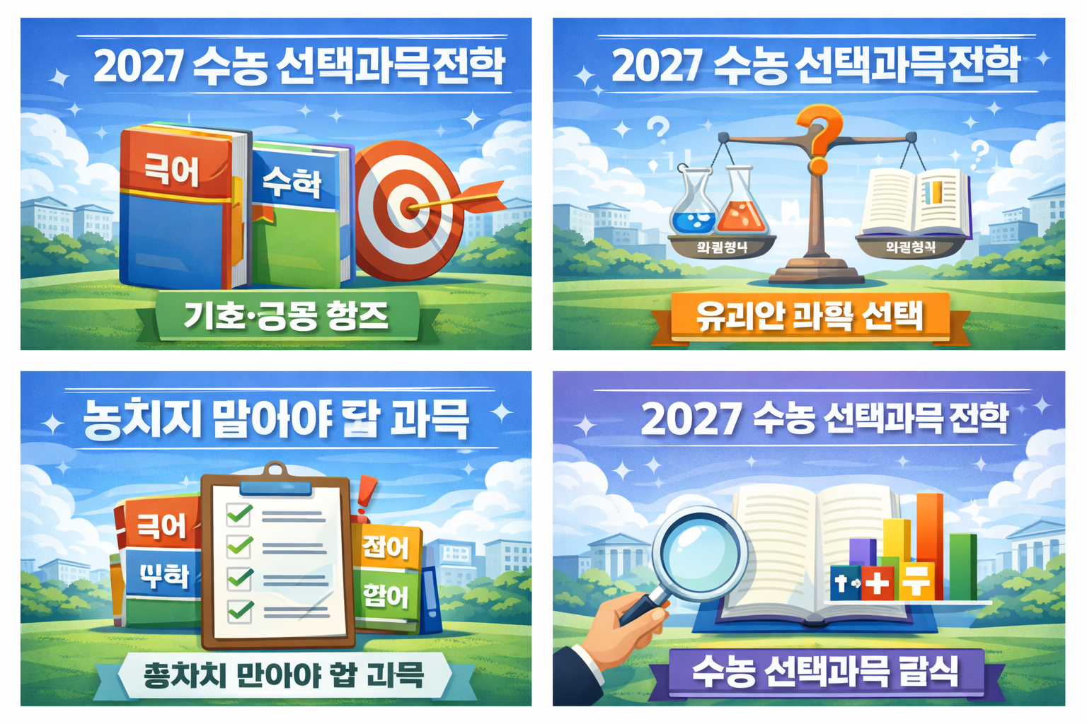 2027 수능 선택과목 전략