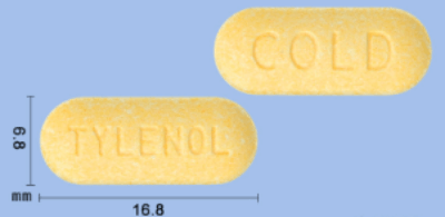 타이레놀-감기약-크기