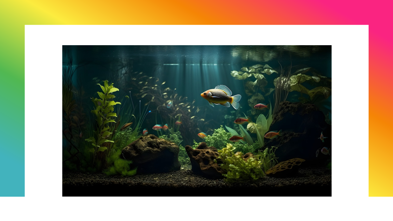 어항에 필요한 산소공급기와 여과기