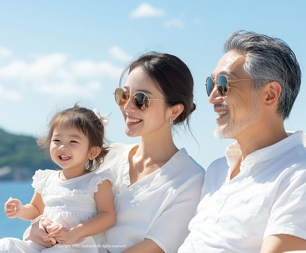 부모님의 건강한 일상을 함께 공유하는 행복한 가족