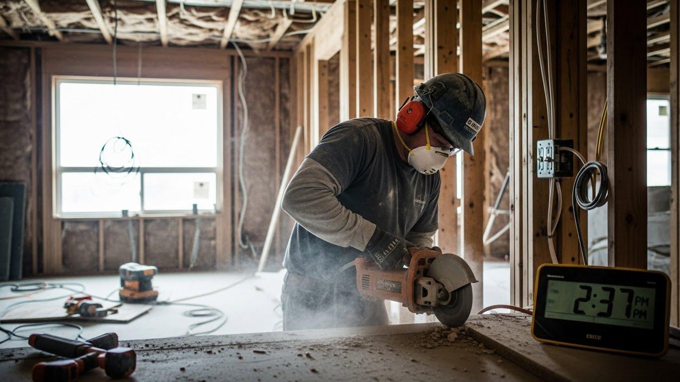 인테리어 공사 소음 시간